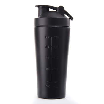 Hot Stainless Steel Protein Vibrating Bottle Gym Shaker Sports Milkshake Blender Water Bottle Whey Protein Fitness Without BPA